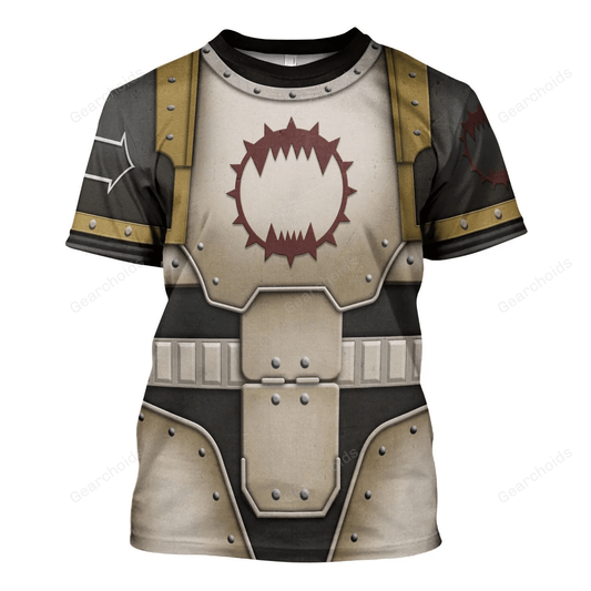 World Eater In Mark III Power Armor - Costume Cosplay T-shirt CSWRH041