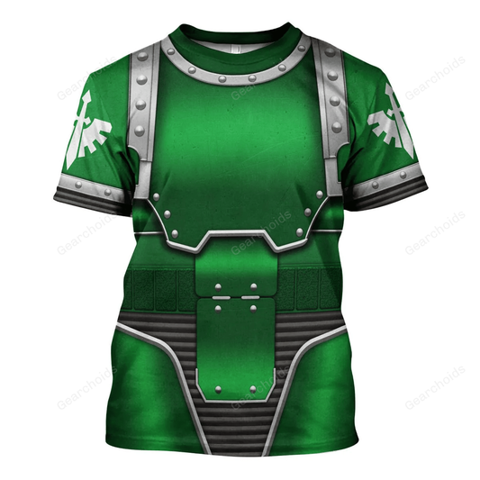 Dark Angels In Mark III Power Armor - Costume Cosplay T-shirt CSWRH175