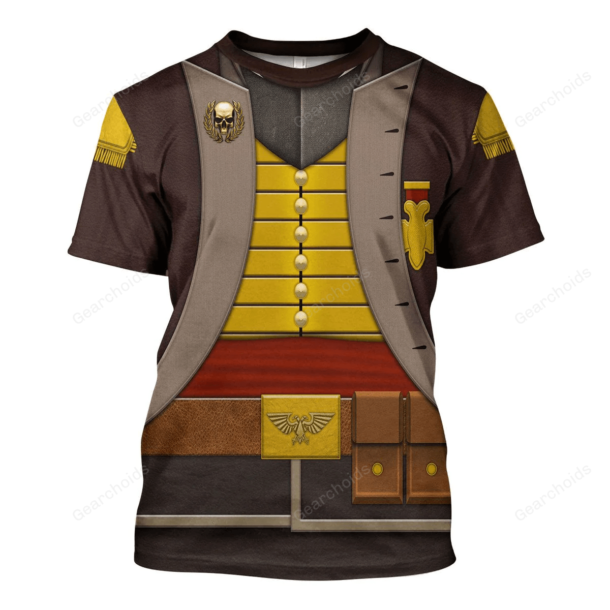 Warhammer Death Korps Of Krieg Commissar - Costume Cosplay T-shirt CSWRH048