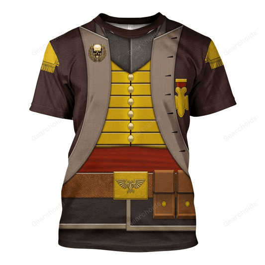 Warhammer Death Korps Of Krieg Commissar - Costume Cosplay T-shirt CSWRH048