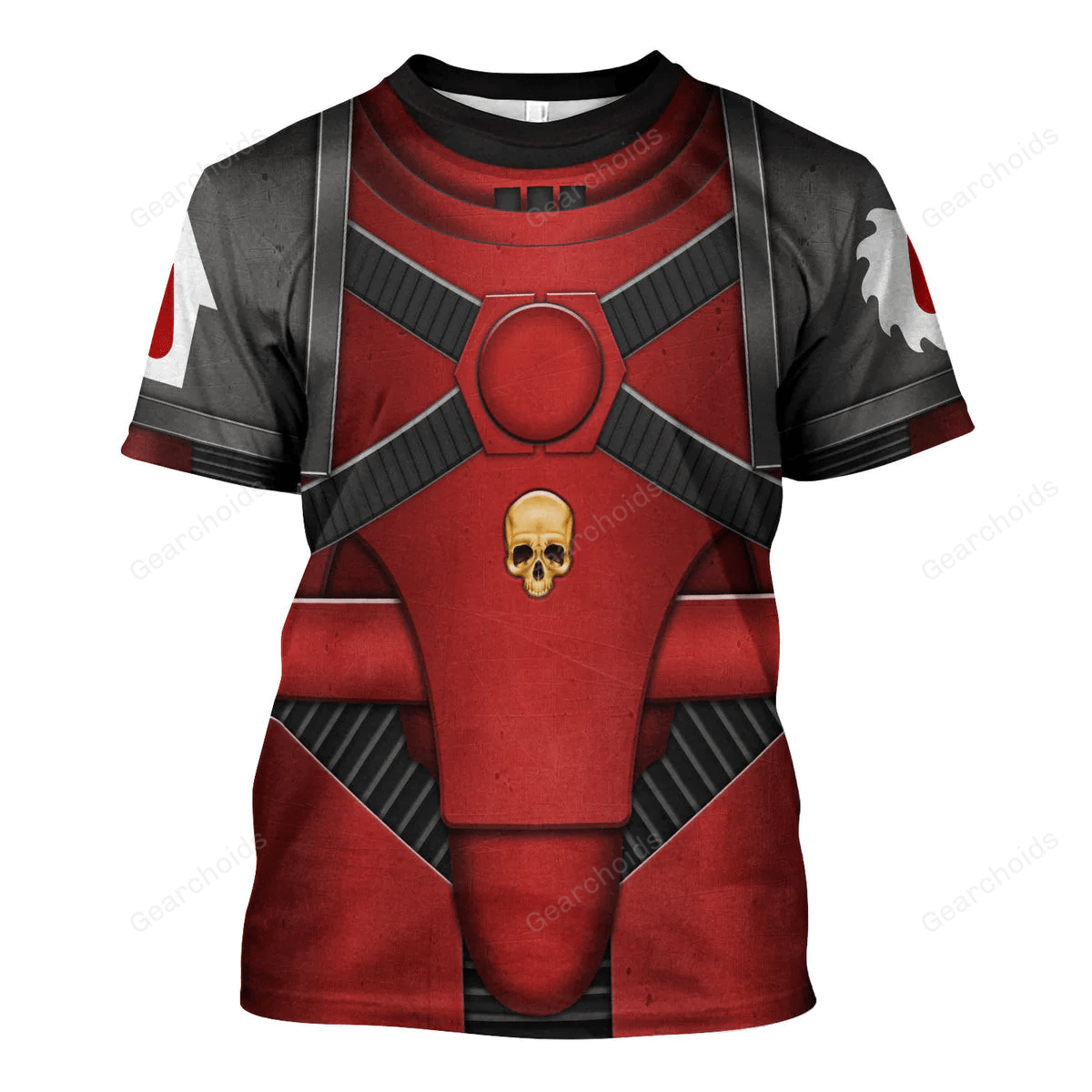 Pre-Heresy Flesh Tearers In Mark IV Maximus Power Armor - Costume Cosplay T-shirt CSWRH189