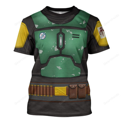 Stwa The Book Of Boba Fett Costume T-Shirt For Men And Women CSSWR042