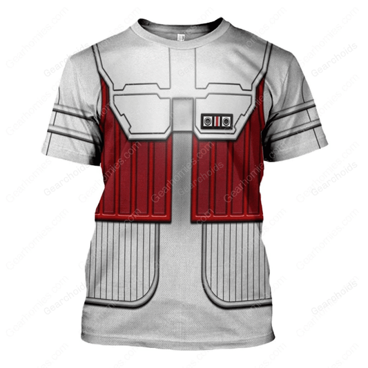 SaTr ST First Contact Captain Picard EVA Suit T-Shirt