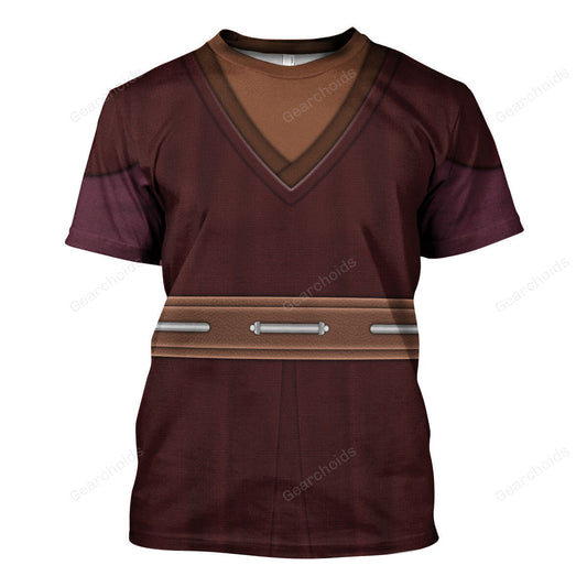 Stwa Plo Koon Costume T-Shirt For Men And Women CSSWR056