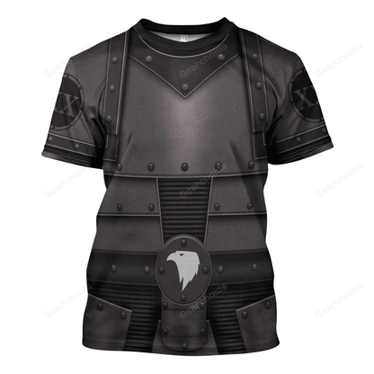 Pre-Heresy Raven Guard In Mark II Crusade - Costume Cosplay T-shirt CSWRH154