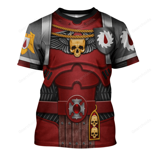 Warhammer Flesh Tears Captain - Costume Cosplay T-shirt CSWRH166