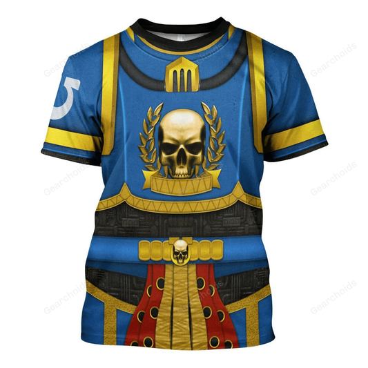 Warhammer Terminator Armour Grimnar - Costume Cosplay T-shirt CSWRH036