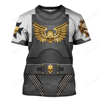 Warhammer Terminator Armor Black Templars - Costume Cosplay T-shirt CSWRH136