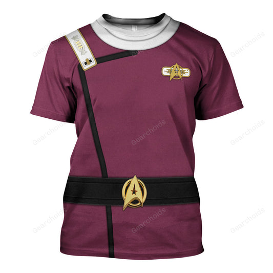SaTr Captain Spock Costume T-Shirt