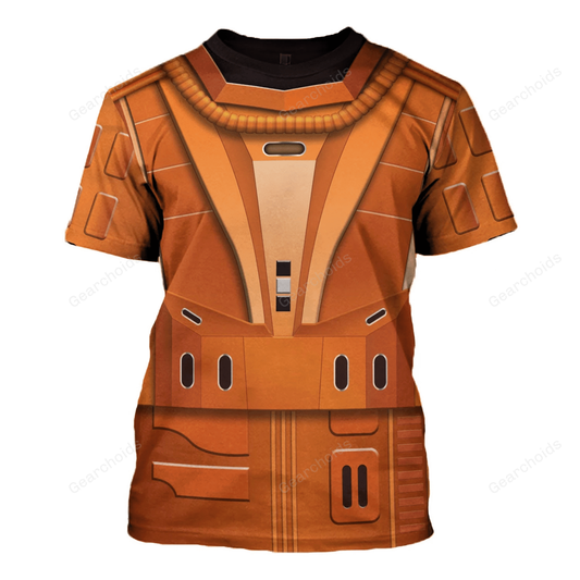 SaTr Spock Space Suit T-Shirt