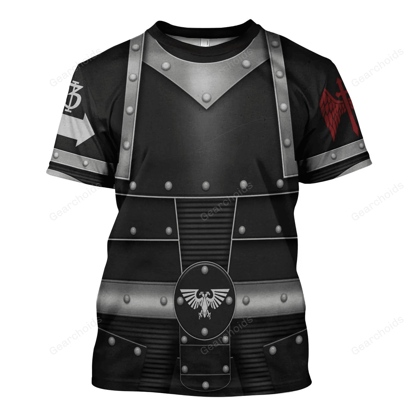 Pre-Heresy Dark Angels In Mark II Crusade - Costume Cosplay T-shirt CSWRH155