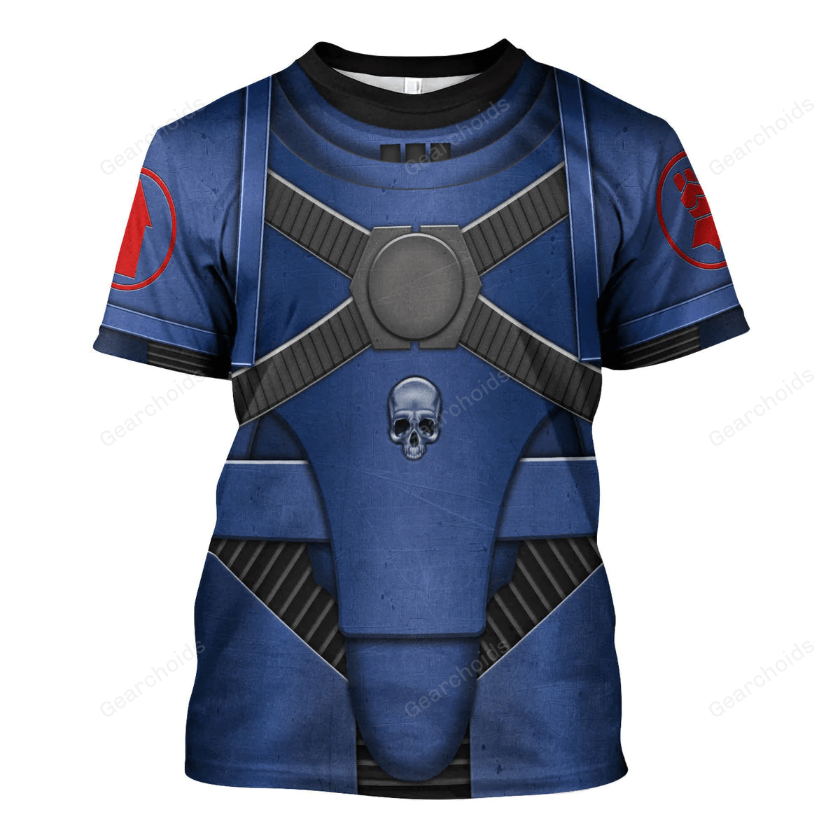 Crimson Fists Mark IV Maximus Power Armor - Costume Cosplay T-shirt CSWRH179