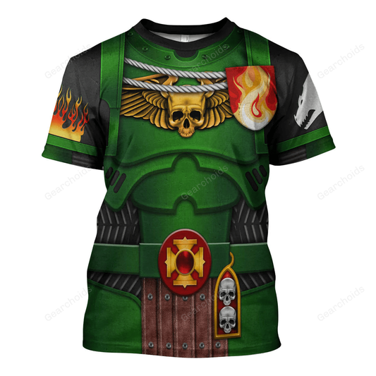 Warhammer Salamanders Captains - Costume Cosplay T-shirt CSWRH160
