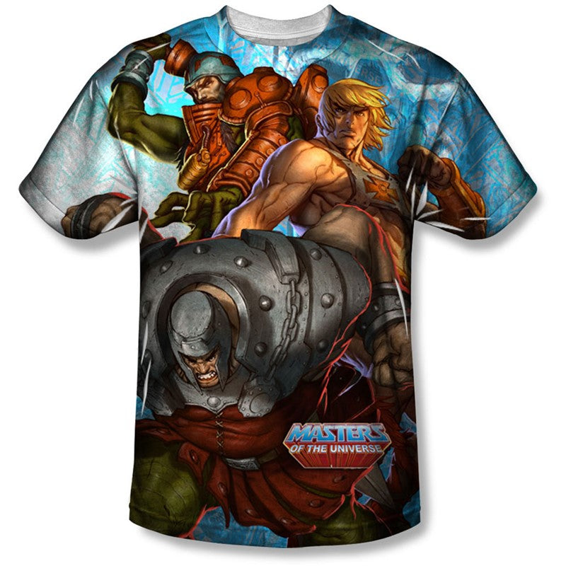 He-Man And The Masters Of The Universe T-Shirt Heroes And Villains Graphic T-Shirt Colorful Unisex - Trendy Gift For Men & Women