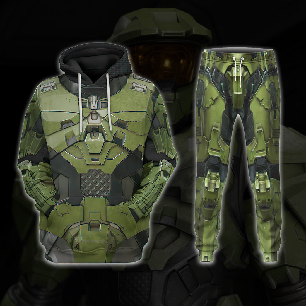  Halo Infinite Masterchief Cosplay Custom Tshirt Hoodie Apparel