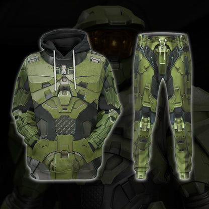  Halo Infinite Masterchief Cosplay Custom Tshirt Hoodie Apparel
