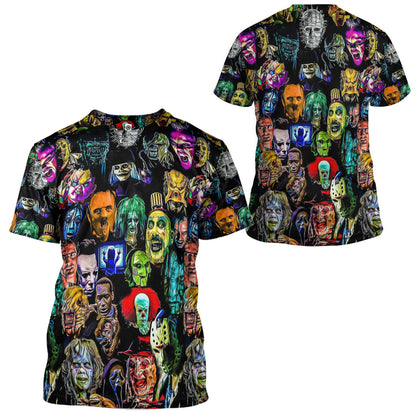  Horror Collection Characters Custom Hoodie Tshirt Apparel