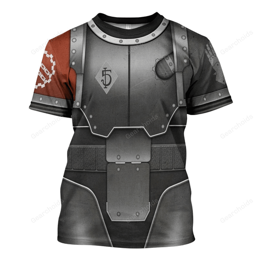 Iron Armor In Mark III Power Armor - Costume Cosplay T-shirt CSWRH043
