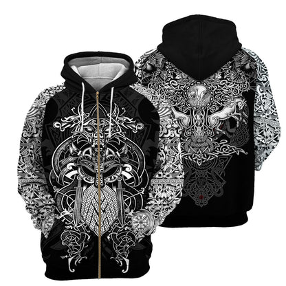 Viking - All Over Printed Shirt