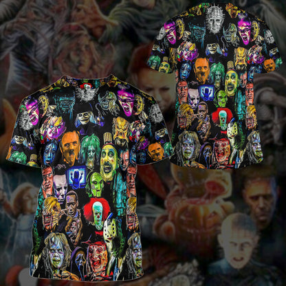  Horror Collection Characters Custom Hoodie Tshirt Apparel