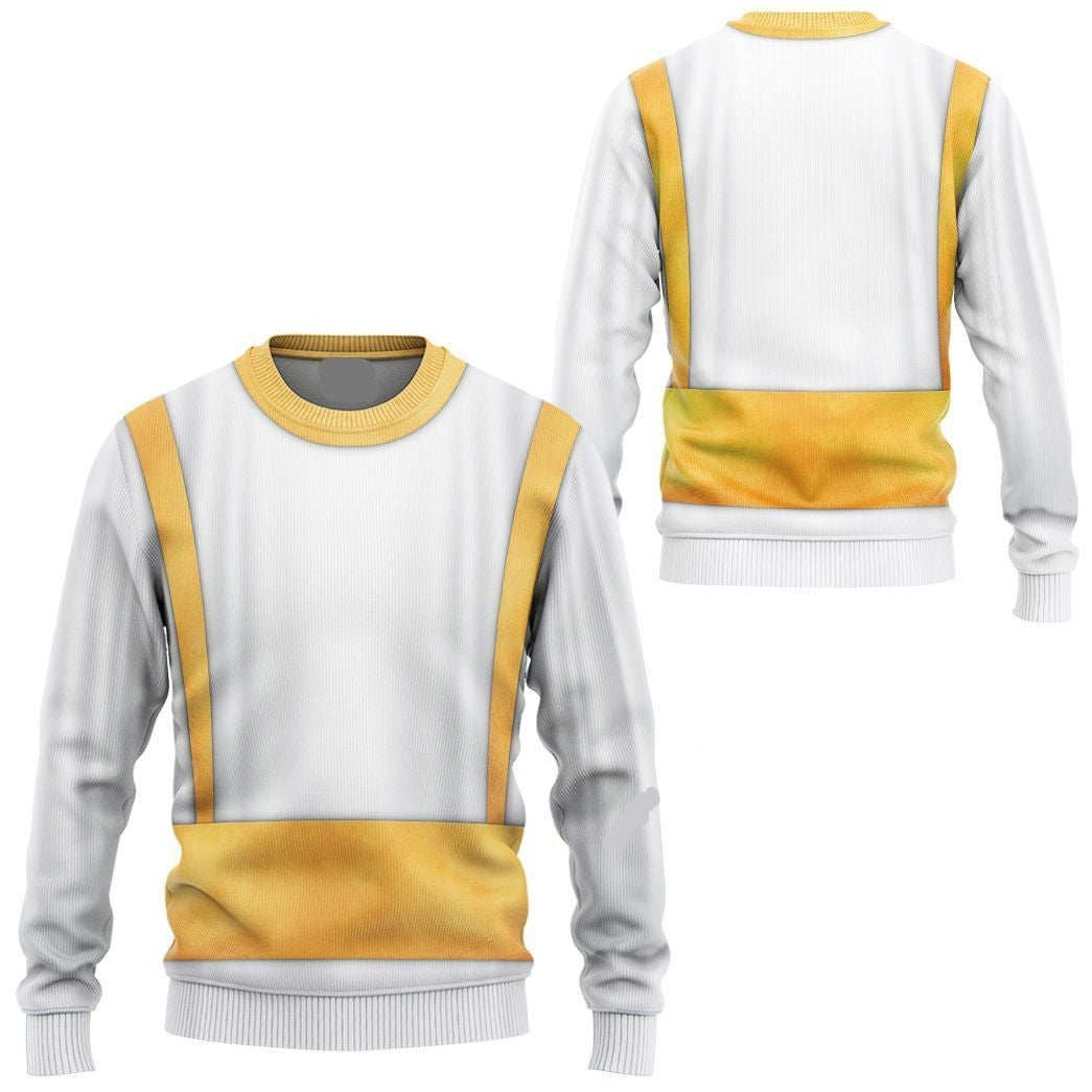 Disney Hoodie The Prince Aladdin Costume T-Shirt White Unisex Adults New Release - Trendy Gift For Men & Women