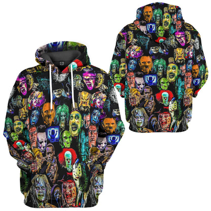  Horror Collection Characters Custom Hoodie Tshirt Apparel