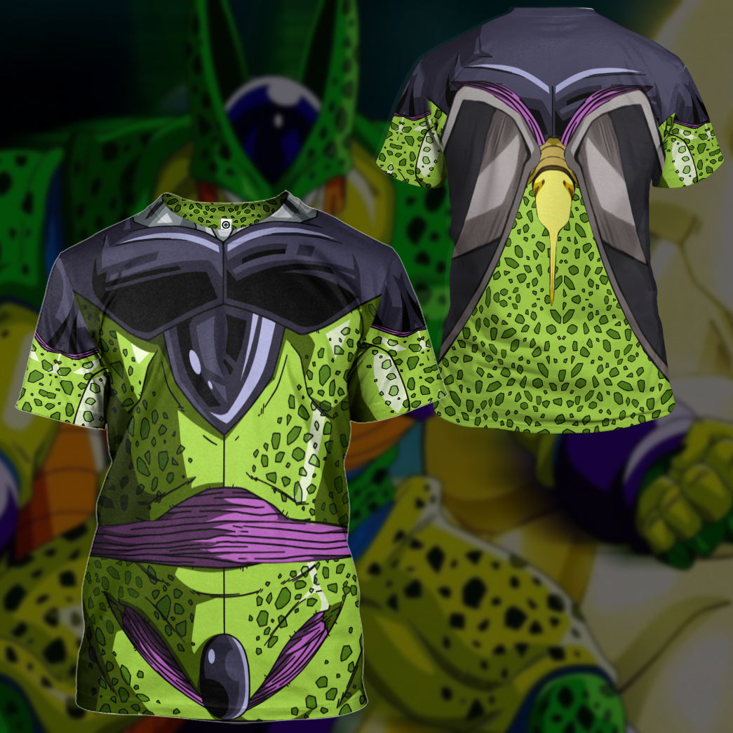  Cell Dragon Ball Custom Tshirt Hoodie Apparel
