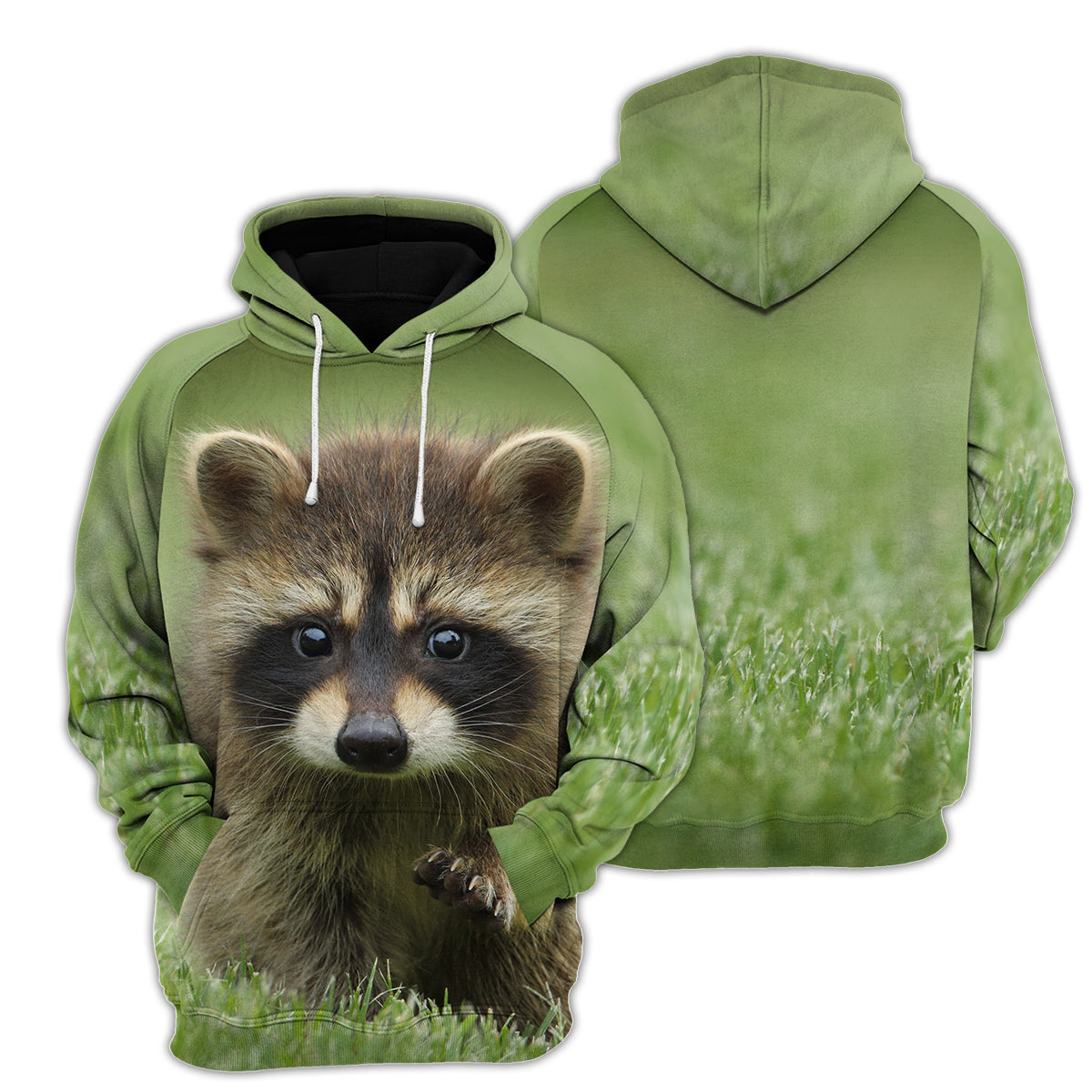 Raccoon - All Over Printed Shirt