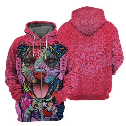 Pink Pitbull - All Over Printed Shirt