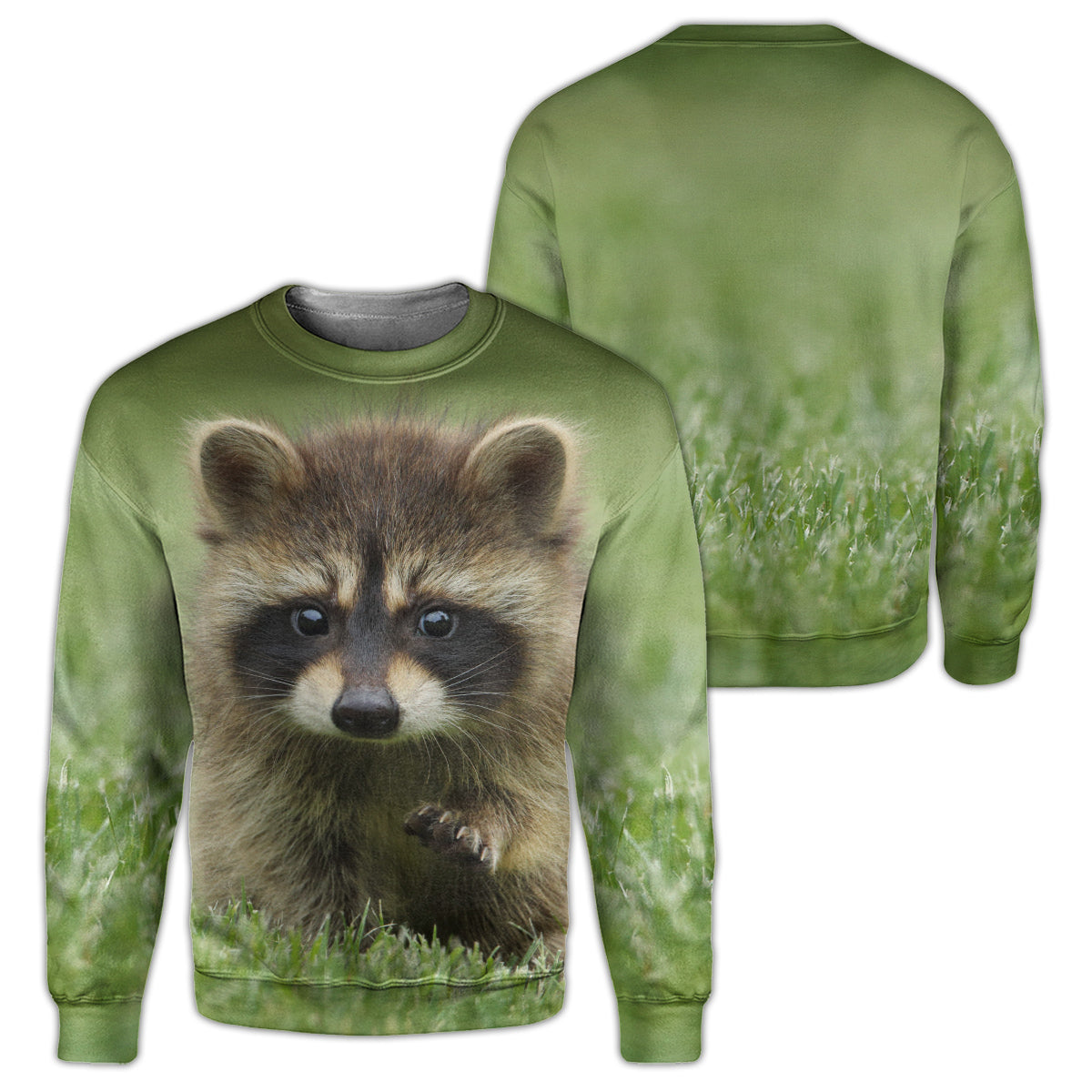 Raccoon - All Over Printed Shirt