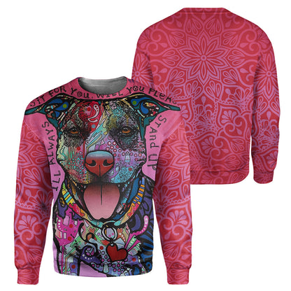 Pink Pitbull - All Over Printed Shirt
