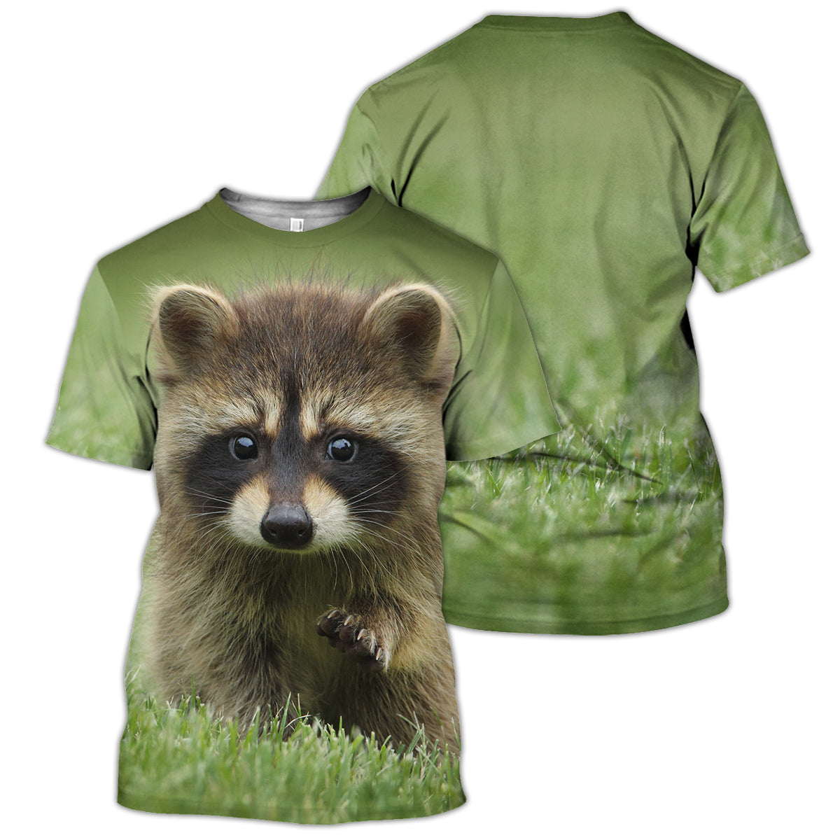 Raccoon - All Over Printed Shirt