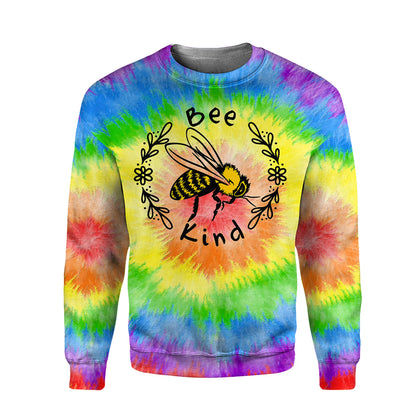Bee Kind Tie-Dye - All Over Printed Shirt