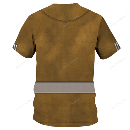 Stwa Rose Tico Costume T-Shirt For Men And Women