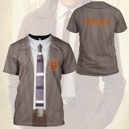 Loki TVA Variant Outfit T-Shirt 3D For Men & Women
