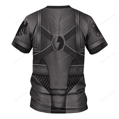 Pre-Heresy Raven Guard In Mark IV Maximus Power Armor - Costume Cosplay T-shirt CSWRH188