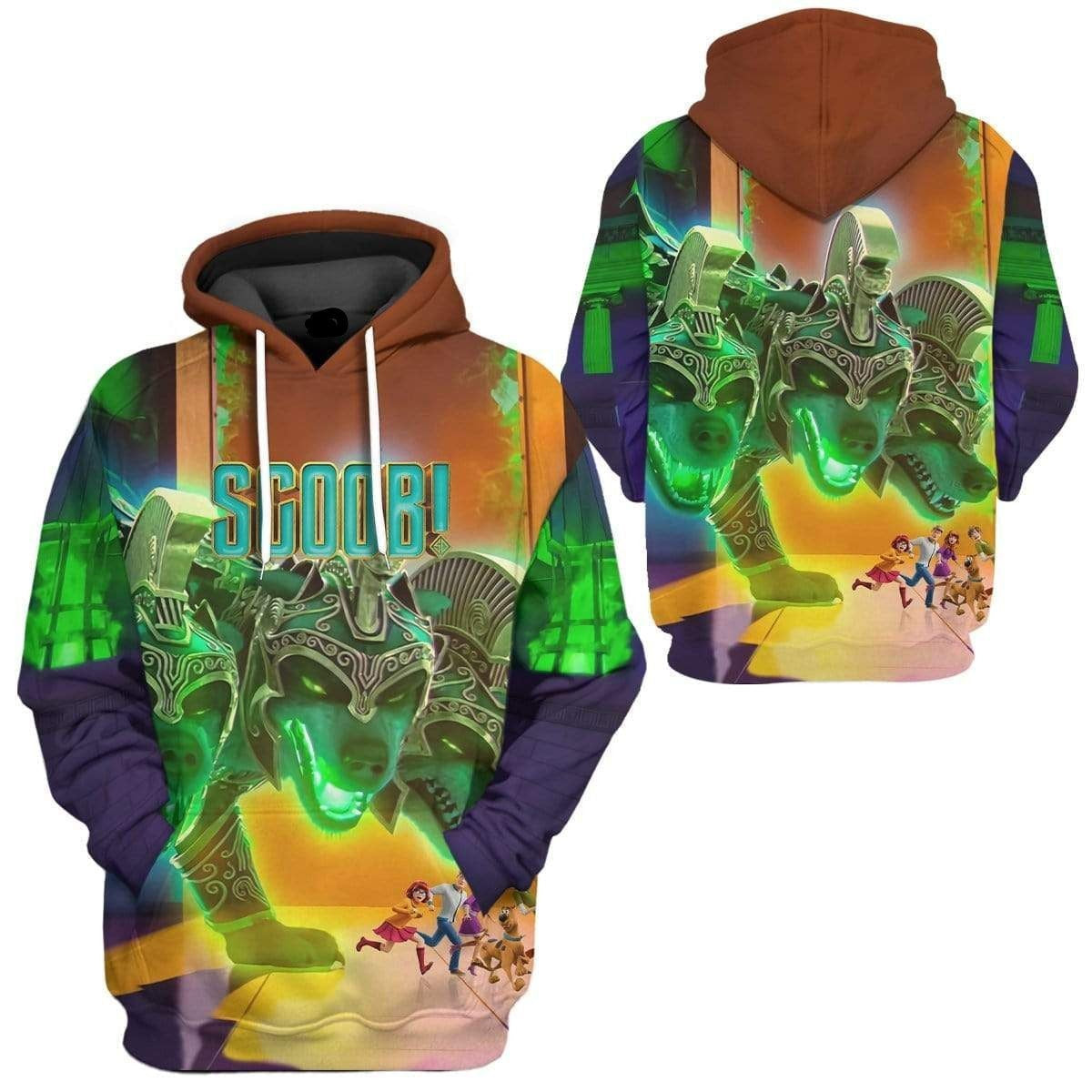 Scooby Doo Hoodie Scooby Doo Scoob Monster Graphic Hoodie Colorful Unisex - Cozy Hoodie For Cold Weather