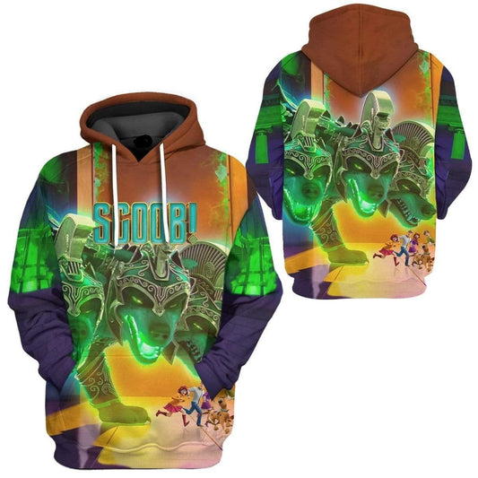 Scooby Doo Hoodie Scooby Doo Scoob Monster Graphic Hoodie Colorful Unisex - Cozy Hoodie For Cold Weather
