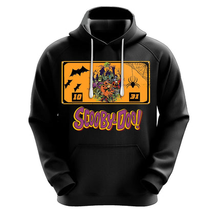 Scooby Doo Hoodie A Spooky Find With Scooby Doo Vibe Hoodie Black Unisex - Cozy Hoodie For Cold Weather
