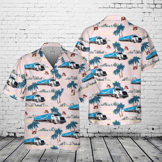 Amazon doubles truck Pocket Hawaiian Shirt