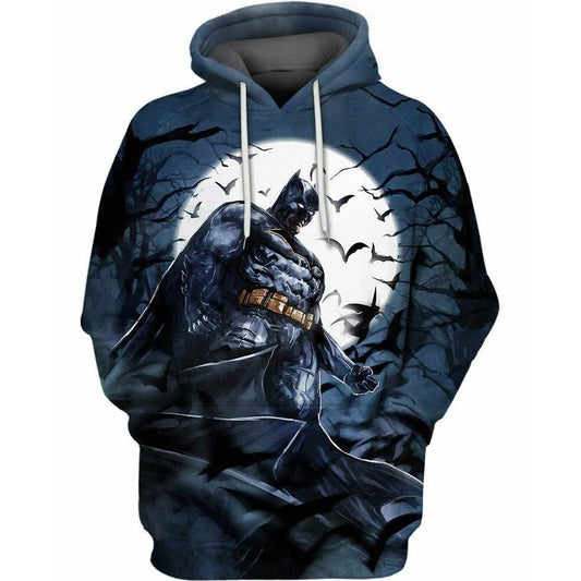 Batman Hoodie Dc Batman Dark Knight Rises Hoodie Black Unisex - Cozy Hoodie For Cold Weather