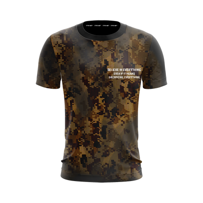 Veteran T-Shirt Even If It Means Sacrificing Everything T-Shirt Brown Unisex - Trendy Gift For Men & Women