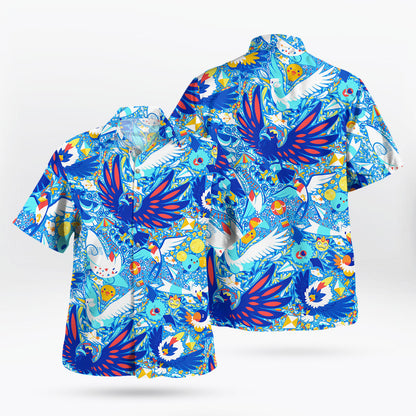 Bird Pokemon Hawaiian Shirt Tropical Breeze Edition