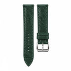 Dark Green Lizard Leather Watch Strap — original product photo