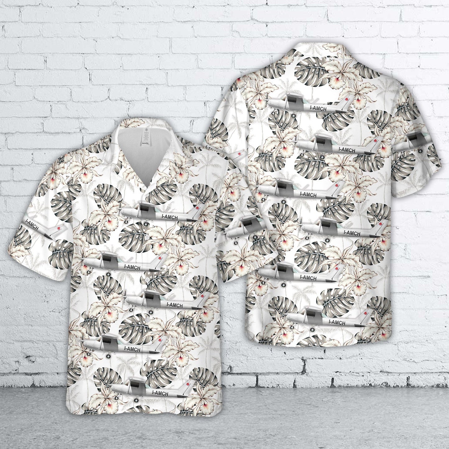 Cessna C152T I-AMCH Hawaiian Shirt