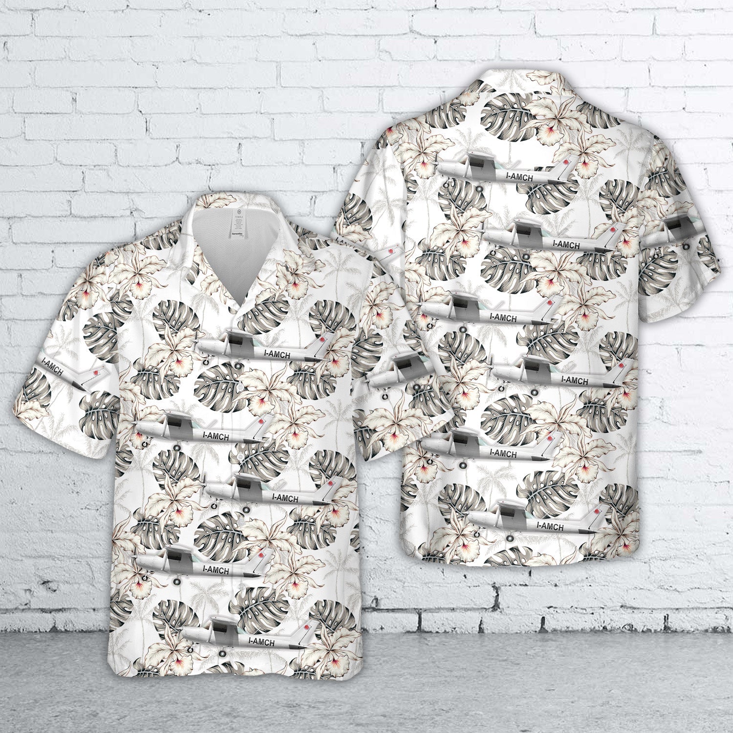 Cessna C152T I-AMCH Hawaiian Shirt