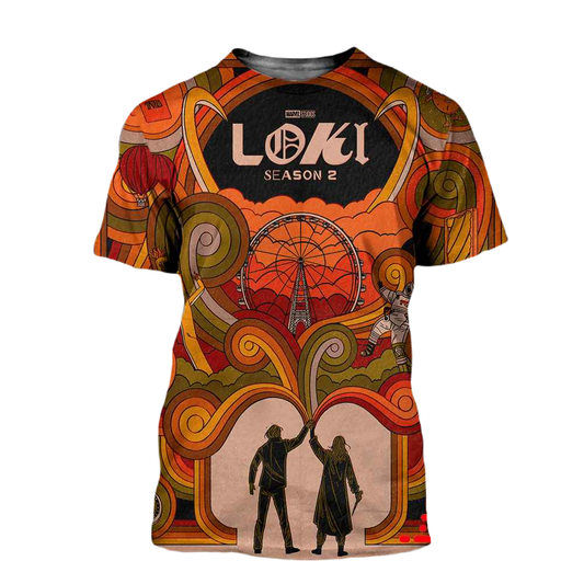 Loki T-Shirt The God Of Mischief’S Loki T-Shirt Orange Unisex - Trendy Gift For Men & Women