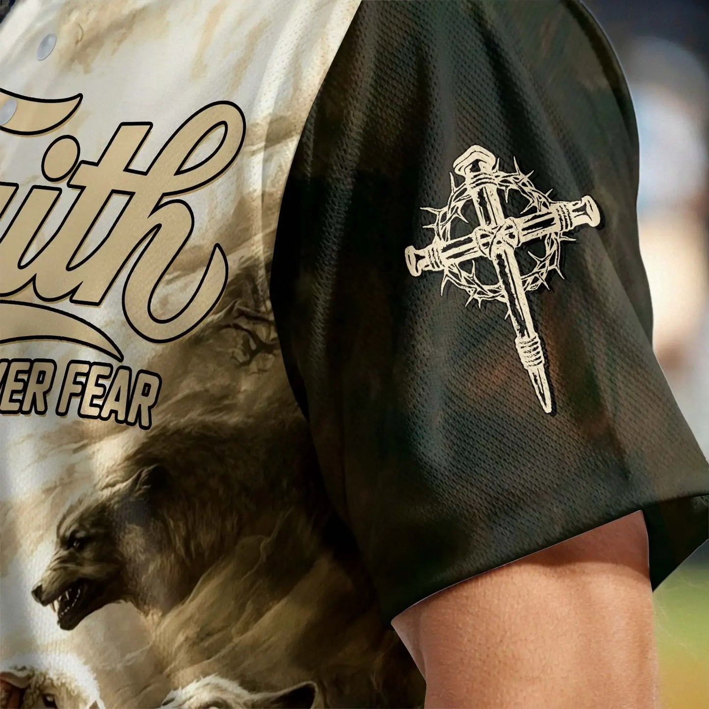 Jesus Protect the Lamp Baseball Jersey Bundle