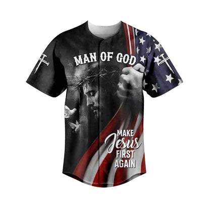Make Jesus First Again Baseball Jersey Bundle