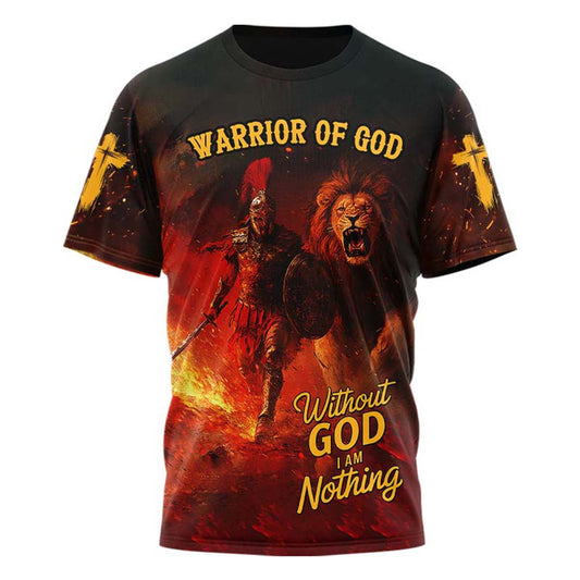 Without God I Am Nothing 3D TShirt